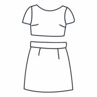 Mini-two-piece Sketch