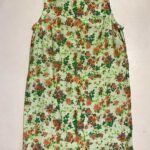 Floral cotton shift dress - ref 195 - Resale item - UK 12-14