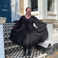 Tiered Dress Model 2