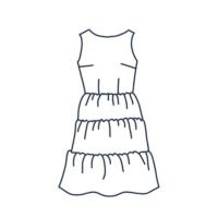 Tiered-Dress-Sketch