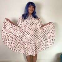 Trapeze Nightgown Model 2