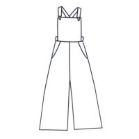 Wide-Leg-Dungarees