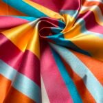 Fabric Ref 5346 - Stripe Satin