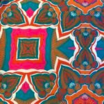 Fabric Ref 5376 - Abstract Satin