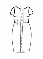 Design your own: Button-up Pencil Dress