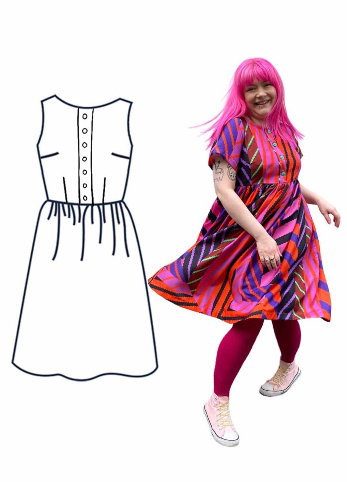 Design your own: Button-up Tea Dress - Image 1