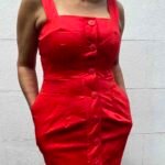 Add a button-up fastening to my unmade Skater, A-line, Mini or Pencil dress style from £45