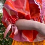 Upgrade my unmade order with puff or balloon sleeves to have ribbon tie cuffs