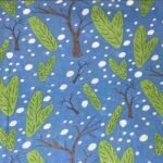 Fabric Ref 5299 - Snow And Trees Viscose