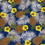 Fabric Ref 5300 - Pineapple Viscose Mix