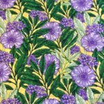 Fabric Ref 5404 - Floral Viscose Mix