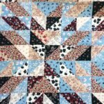 Fabric Ref 5464 - Patchwork Crepe Viscose