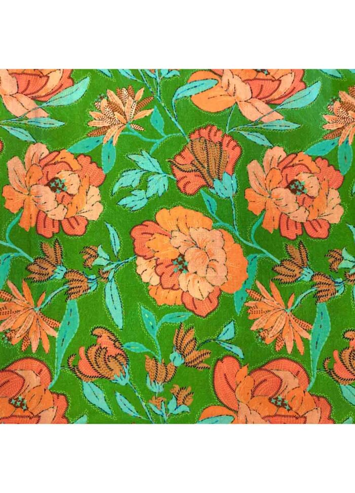 Fabric Ref 5472 - Floral Viscose - Image 1