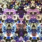 Fabric Ref 5482 - Floral Cotton Corduroy