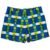 VINTAGE FLORAL CHECK COTTON SHORTS