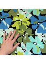 Fabric Ref 5407 - Floral Crepe Viscose - Image 2