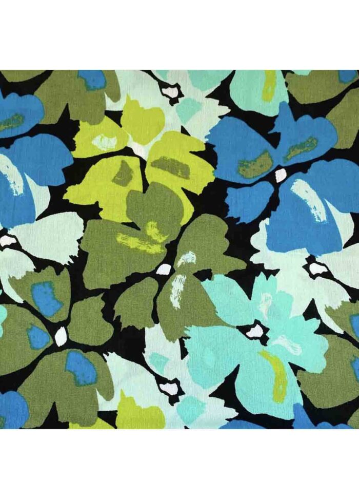 Fabric Ref 5407 - Floral Crepe Viscose - Image 1
