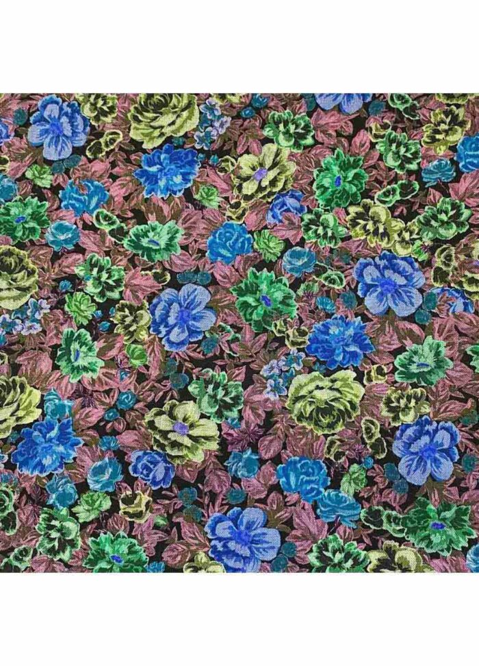 Fabric Ref 5412 - Floral Linen Viscose - Image 1
