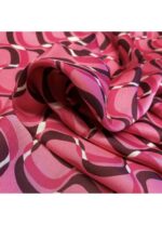 Fabric Ref 5413 - Geometric Satin - Image 2