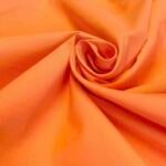 Fabric Ref 5428 - Orange Synthetic Mix
