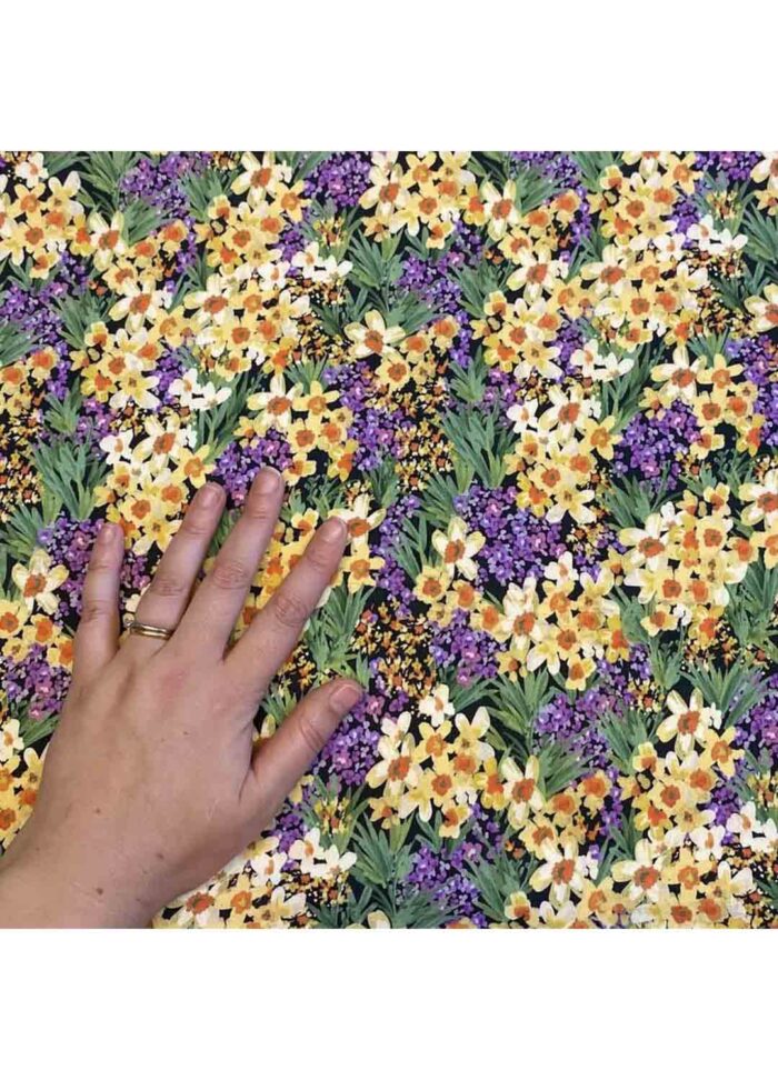 Fabric Ref 5429 - Floral Cotton Mix - Image 3