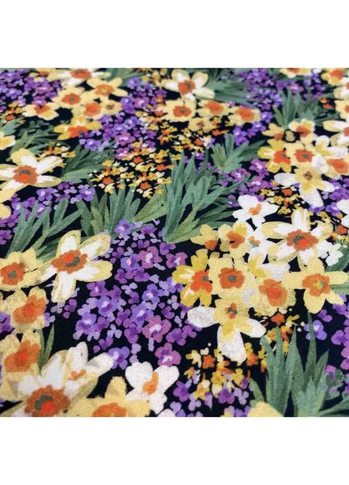 Fabric Ref 5429 - Floral Cotton Mix - Image 2
