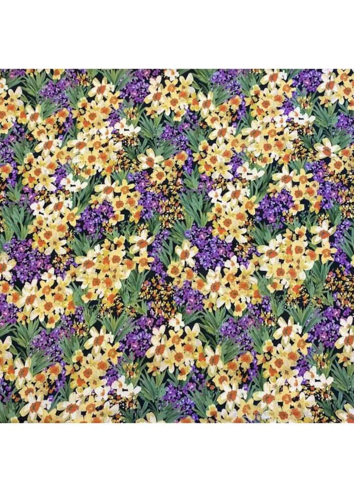 Fabric Ref 5429 - Floral Cotton Mix - Image 1