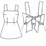 Design your own: A-Line Back-Bow Strap Dress