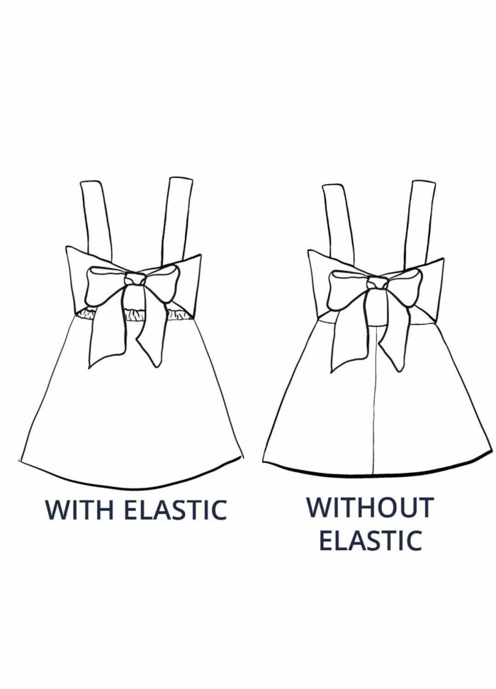 Design your own: A-Line Back-Bow Strap Dress - Image 2