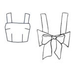 Design your own: Strap Back-Bow Crop Top