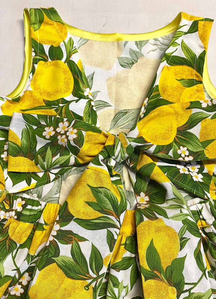 Design your own: Back-Bow A-Line Mini Dress - Image 2