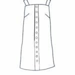 Design your own: Shift Button-up Strap Dress