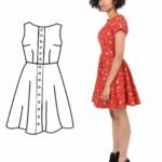 Design your own: Button-up Skater Dress
