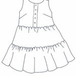 Design your own: Tiered Button-Up Trapeze Dress