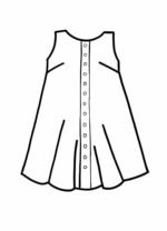 Design your own: Button-up Trapeze Dress