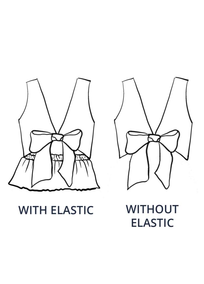 Design your own: Back-Bow Crop-top - Image 3