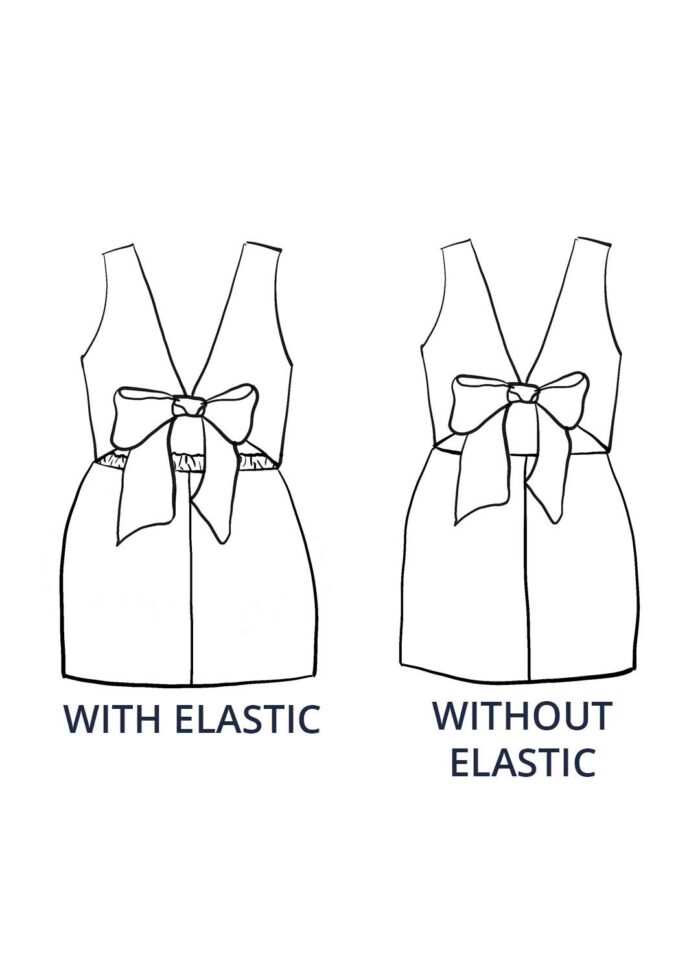 Design your own: Back-Bow Mini Dress - Image 4