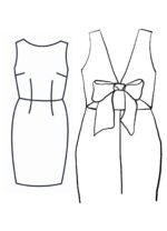 Design your own: Back-Bow Pencil Dress