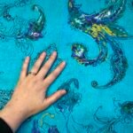 Fabric Ref 5386 - Floral Linen - Image 3