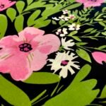 Fabric Ref 5574 - Floral Viscose - Image 3