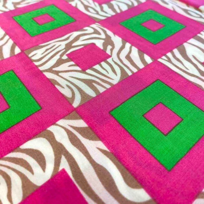 Fabric Ref 5577 - Geometric Viscose - Image 2