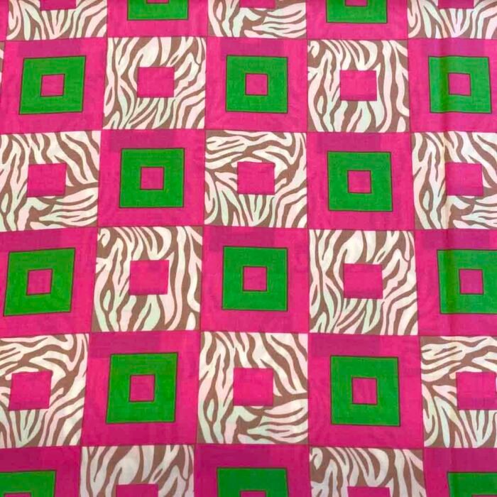 Fabric Ref 5577 - Geometric Viscose - Image 1