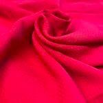 Fabric Ref 5579 - Pink Textured Crepe Viscose