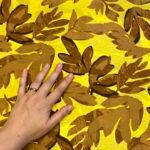 Fabric Ref 5581 - Floral Viscose Mix - Image 2