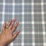 Fabric Ref 5584 - Check Viscose - Image 3