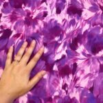 Fabric Ref 5593 - Abstract Floral Cotton - Image 2