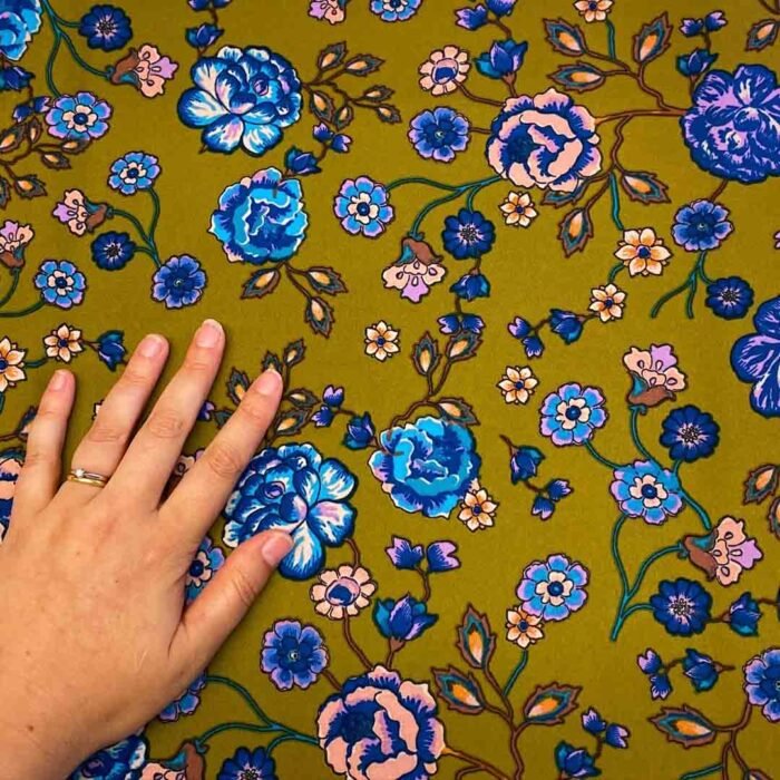 Fabric Ref 5611 - Floral Crepe Mix - Image 2