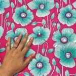 Fabric Ref 5612 - Floral Viscose - Image 2