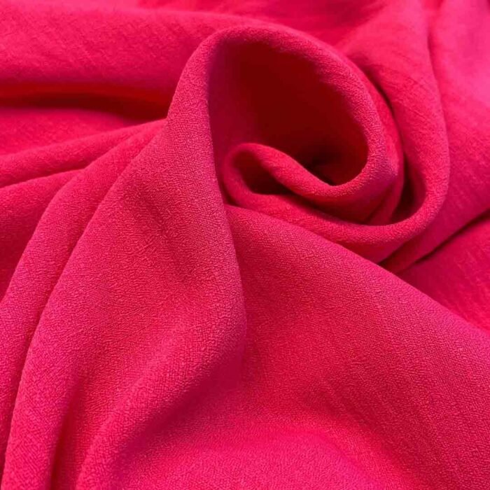 Fabric Ref 5617 - Bright Pink Crepe Mix - Image 1