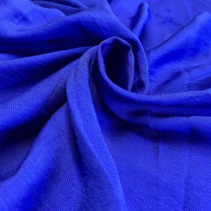 Fabric Ref 5580 - Blue Viscose - Image 1